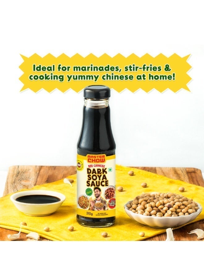 ماستر تشو صلصة الصويا الداكنة الصينية 210 جرام - Image 3